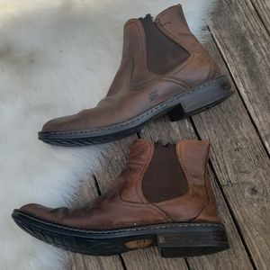 born julian dark chelsea boot